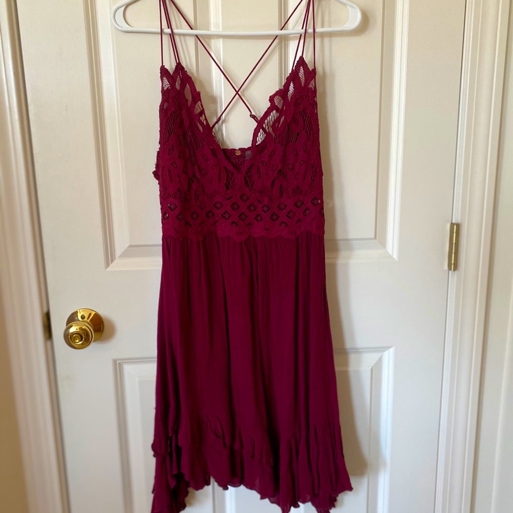 Free People Adella Slip Dress Size L